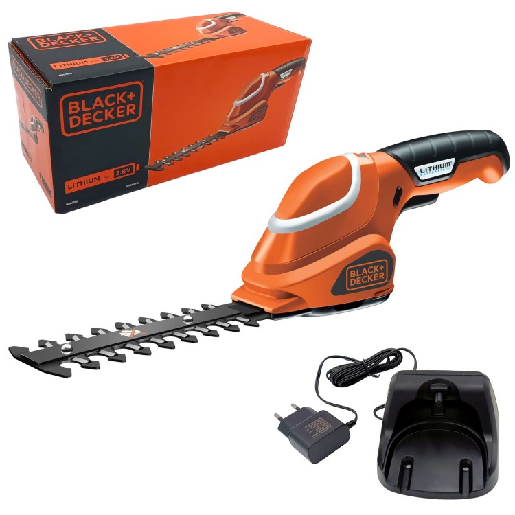 Nożyce do żywopłotu trawy akumulatorowe 3,6V Black Decker GSL300