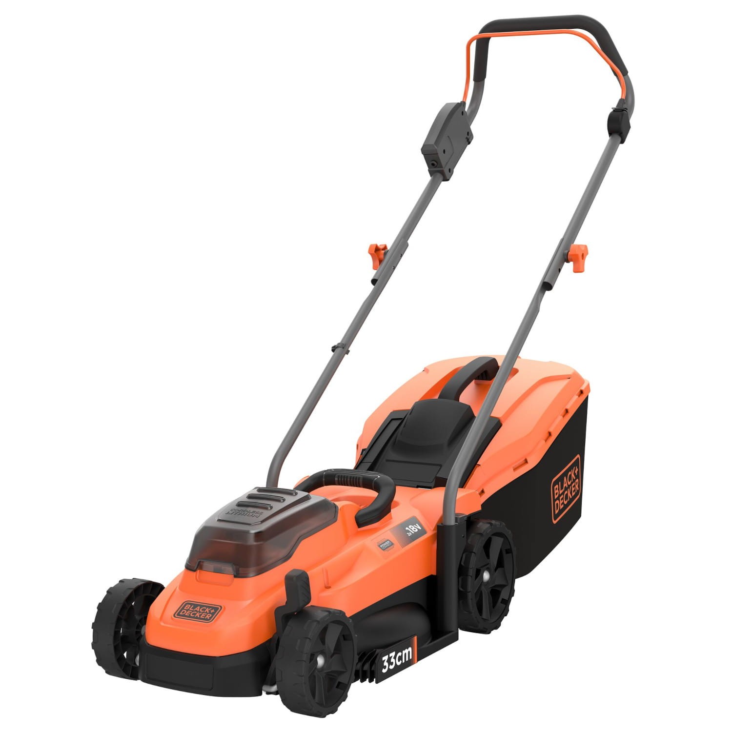 Kosiarka akumulatorowa 33cm 18V body Black Decker BCMW3318N