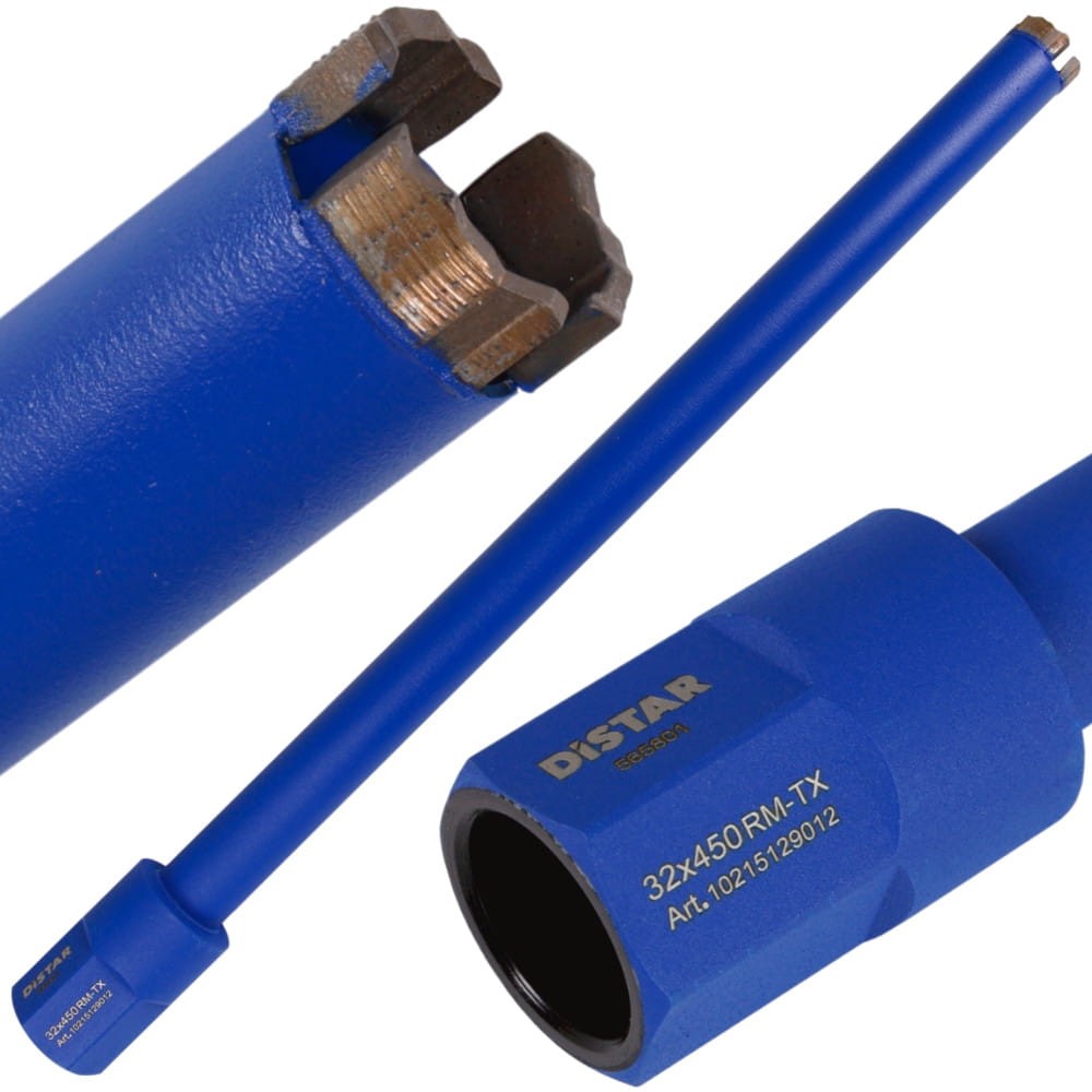 DISTAR Wiertło diamentowe do betonu 32 x 450mm 1 1/4 UNC RM-TX