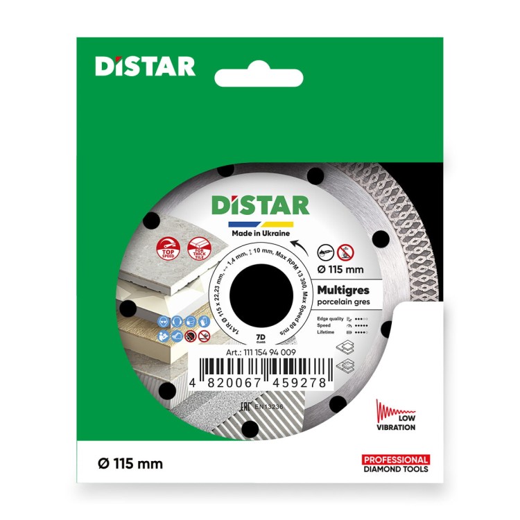 Tarcza diamentowa MULTIGRES DISTAR 11115494009