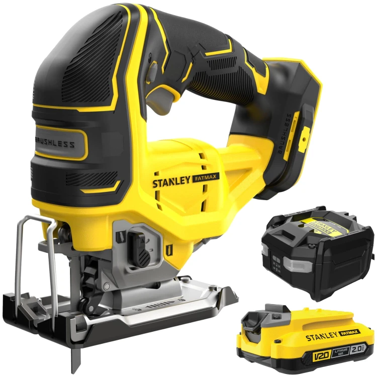 STANLEY SFMCS650B Wyrzynarka 18V FatMax V20 + akumulator 2.0Ah + ładowarka