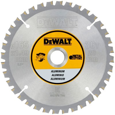 Tarcza do cięcia aluminium DeWALT DT1911