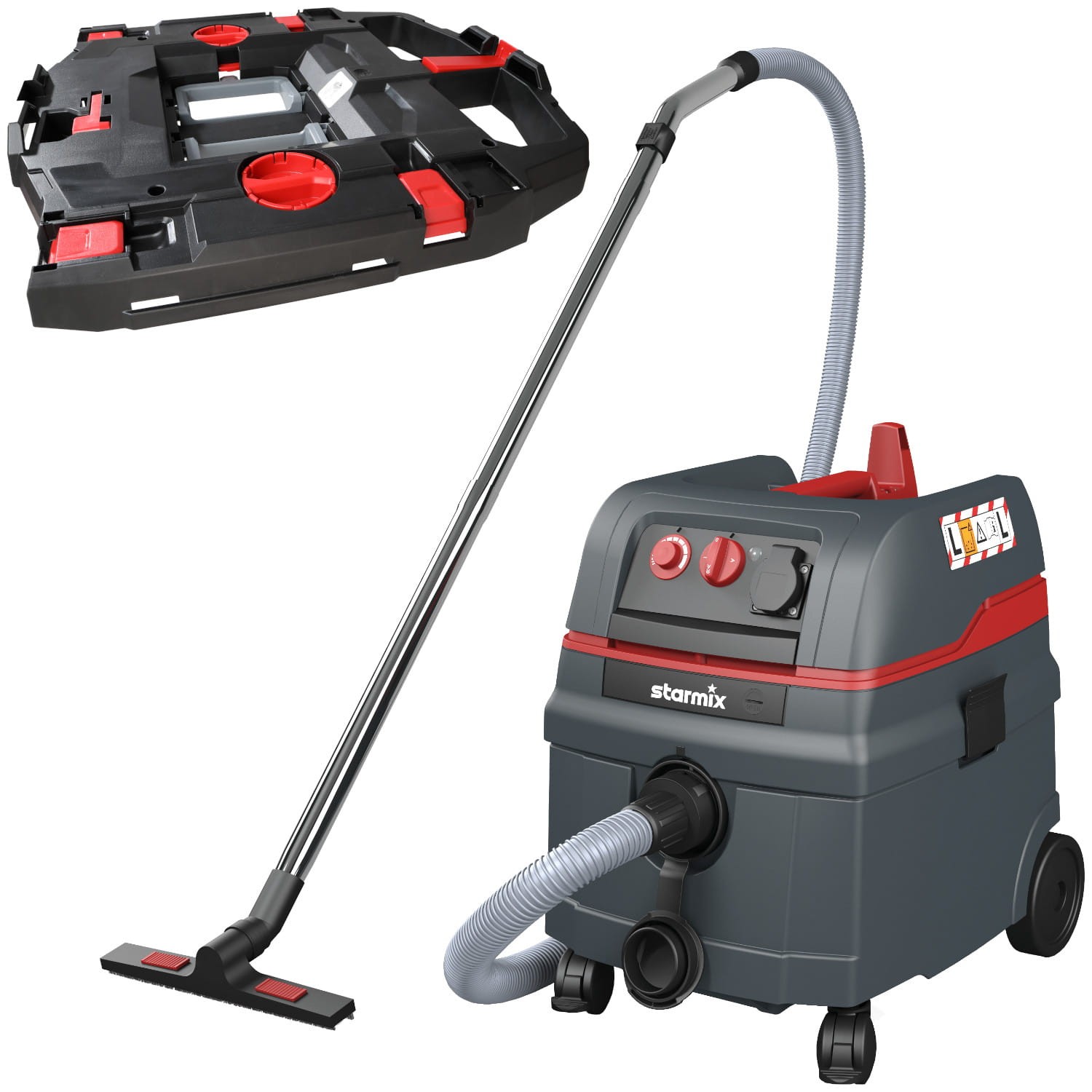 Odkurzacz przemysłowy 1600W 25l Starmix ISC L-1625 Top + Płyta Unifix