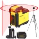 Laser krzyżowy czerwony 20m Stanley Cross 360° + Statyw W260