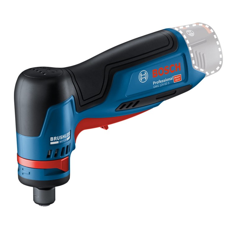 Szlifierka obrotowa bezszczotkowa 12 V Bosch GWG 12V-50S BODY
