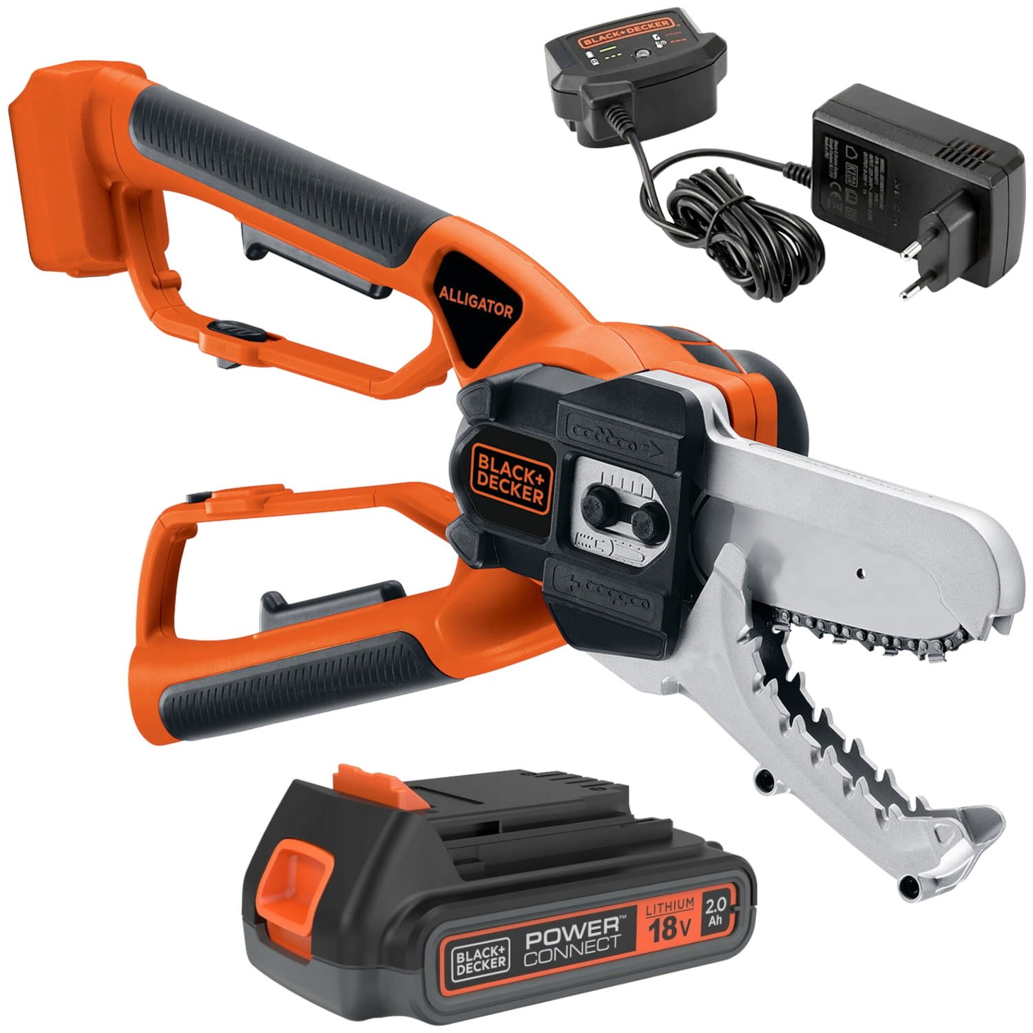 Sekator piła nożycowa łańcuchowa Black Decker GKC1000L Alligator 18V 1x2Ah
