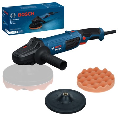 Polerka sieciowa 180mm 1100W + akcesoria Bosch GPO 11-180 S