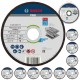 BOSCH Tarcza do stali nierdzewnej 125x1mm INOX 10szt