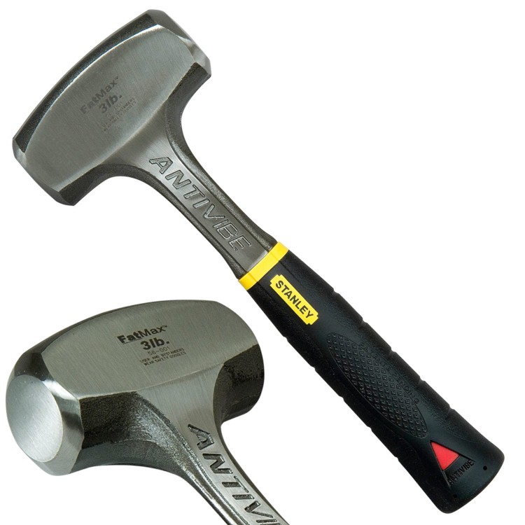 Młotek dwuobuchowy AntiVibe ślusarski 1,3kg FatMat Stanley 1-56-001