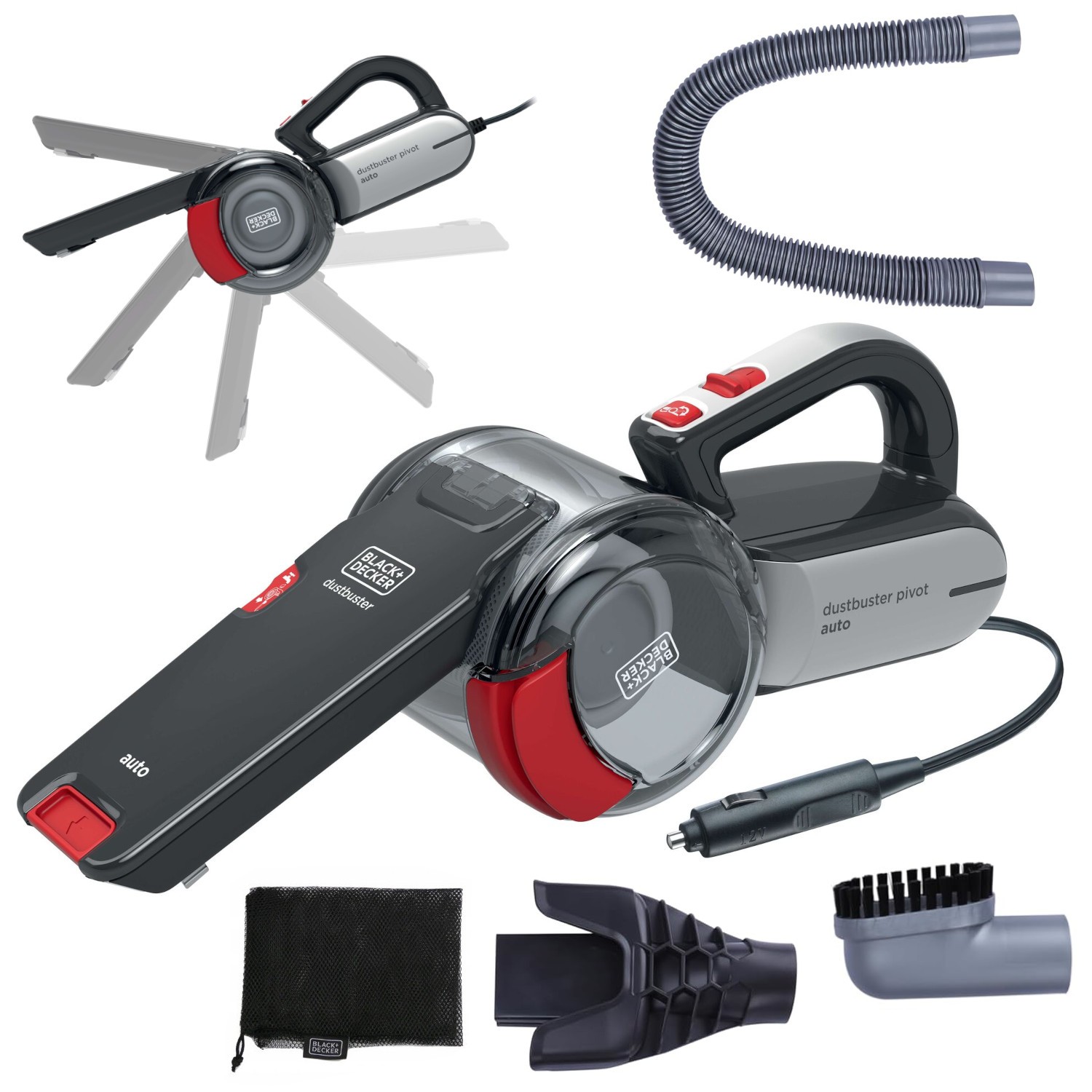 Odkurzacz ręczny samochodowy 12V pod zapalniczkę Black Decker PV1200AV