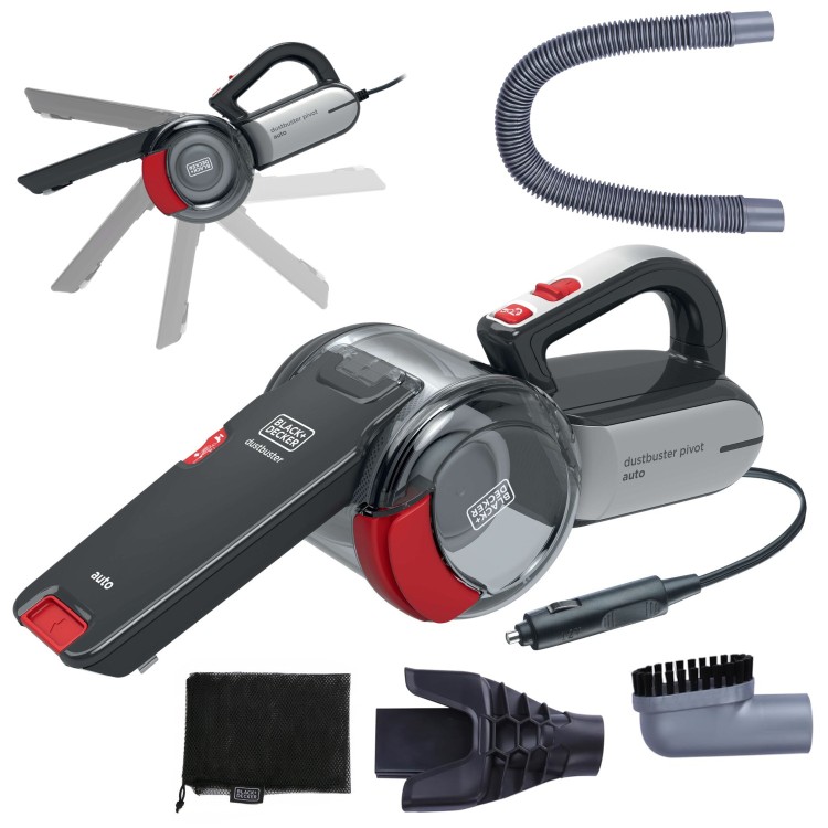 Odkurzacz ręczny samochodowy 12V pod zapalniczkę Black Decker PV1200AV