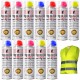 AMPERE 12x Farba geodezyjna TRIG-A-CAP Original fluo 500ml mix kolorów