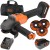 Szlifierka kątowa 115mm 18V 5,0Ah 3x tarcza, torba Black Decker BCG6L8