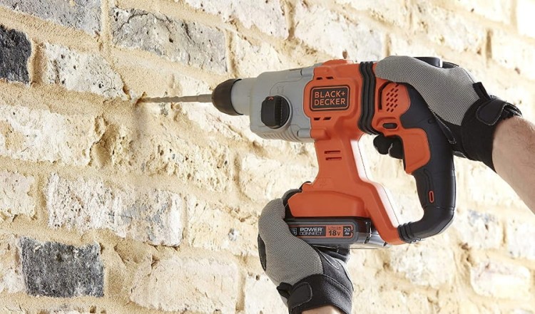 zastosowanie młotowiertarki Black Decker