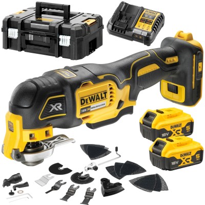 DeWALT DCS356P2 Narzędzie oscylacyjne multi-tool 18V XR 2x 5,0Ah TSTAK
