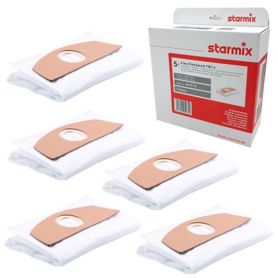 Worki do odkurzacza SMART 18 L mikrowłóknina 5szt STARMIX 459721