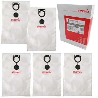 STARMIX 411231 Worki FBV 25/35 do odkurzaczy 25 l / 35 l zestaw 5 szt.
