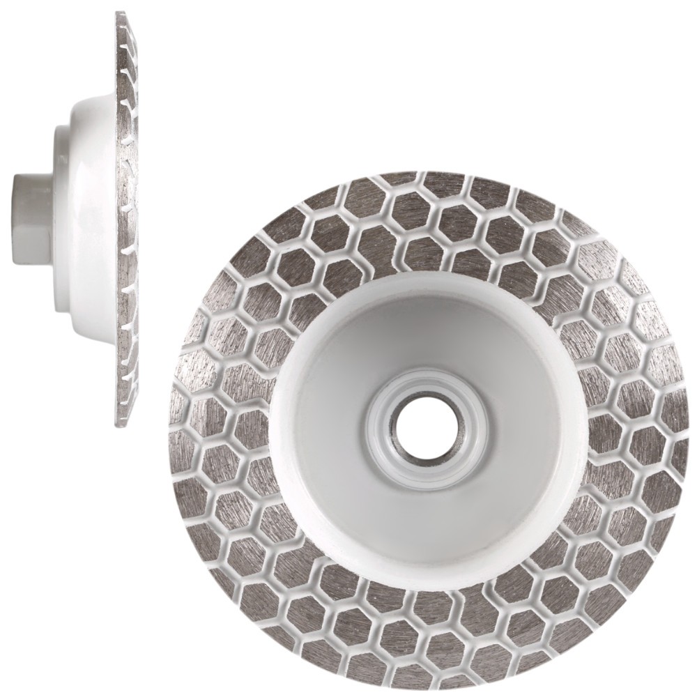 DISTAR Diamentowa tarcza garnkowa do ceramiki, gresu 100mm M14 #100