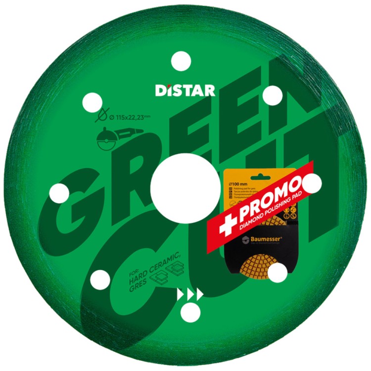 Diamentowa tarcza tnąca Distar Green Cut