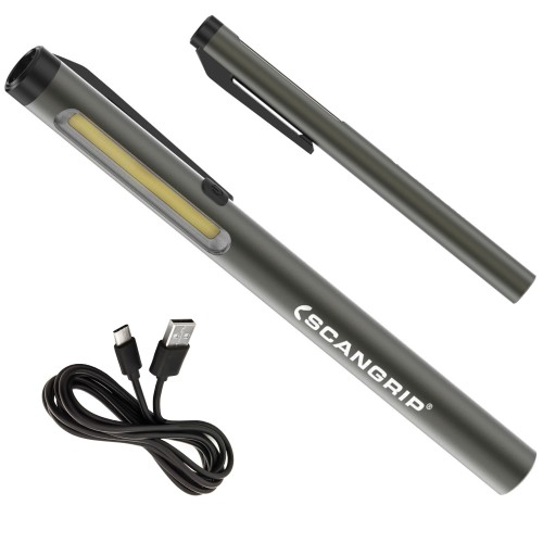 Akumulatorowa latarka długopisowa LED 200 lm WORK PEN 200 R SCANGRIP 035127