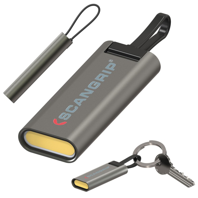 Latarka brelok z wbudowanym kablem USB do ładowania FLASH MICRO R SCANGRIP 035113