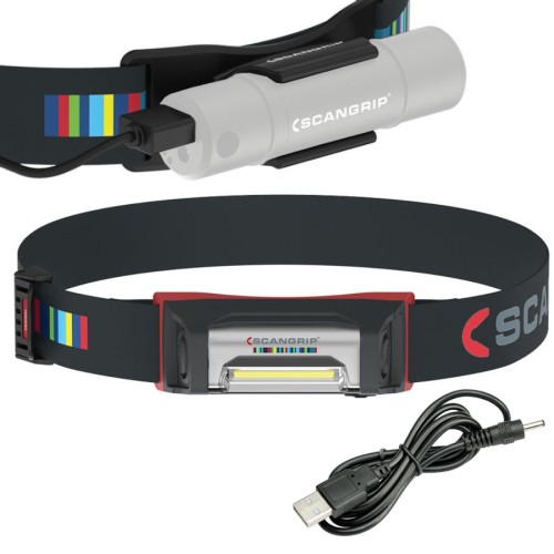 SCANGRIP 03.5656 Lampa czołowa LED 250 lm do detailingu I-MATCH 3 HEADLAMP