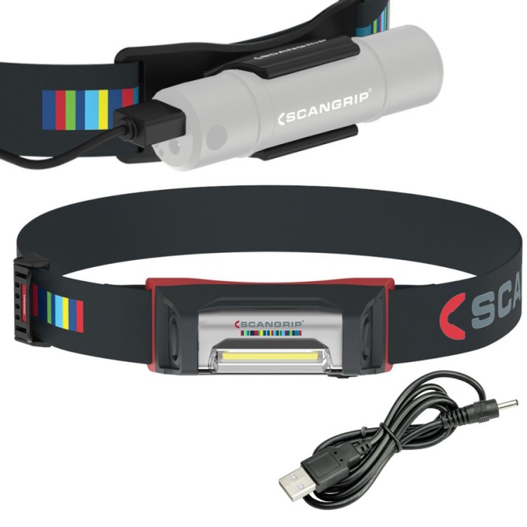 SCANGRIP 03.5656 Lampa czołowa LED 250 lm do detailingu I-MATCH 3 HEADLAMP