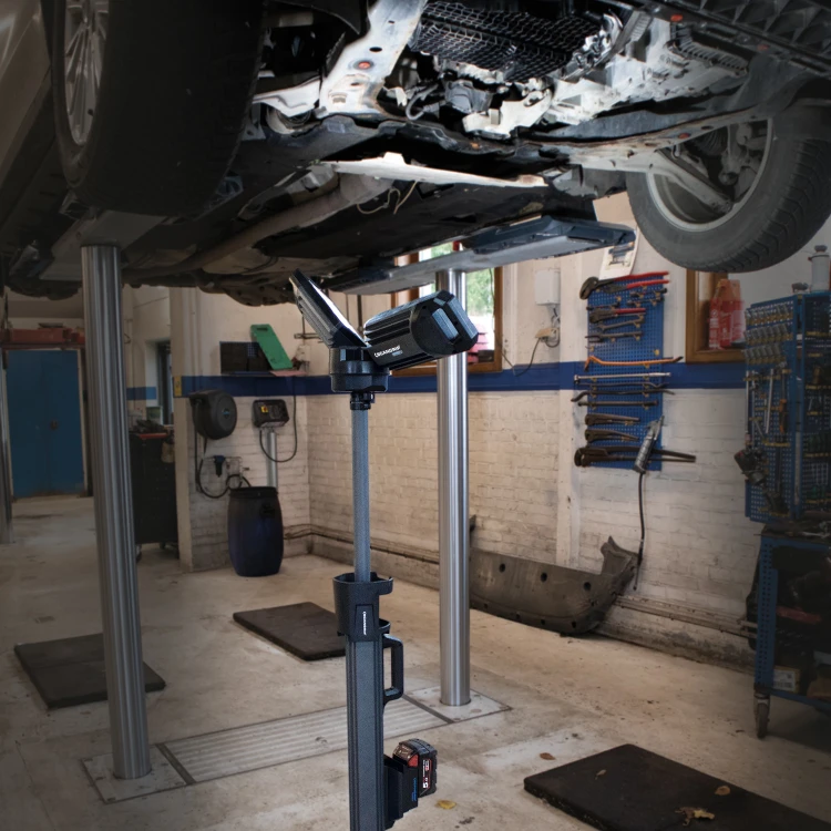 Lampa budowlana TOWER 5 CONNECT SCANGRIP zastosowanie