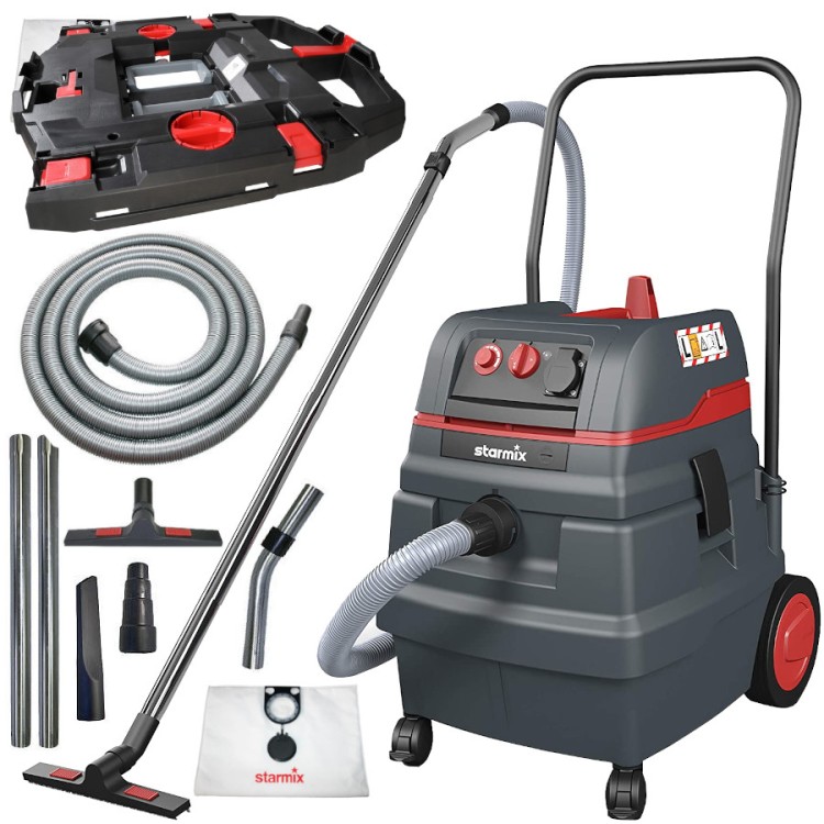 Odkurzacz przemysłowy 1600W 50l Starmix ISC L-1650 Top + Płyta Unifix