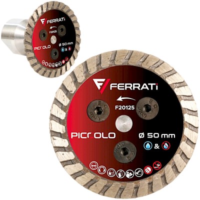 Tarcza frez diamentowy podcinający 50mm Piccolo do betonu Ferrati