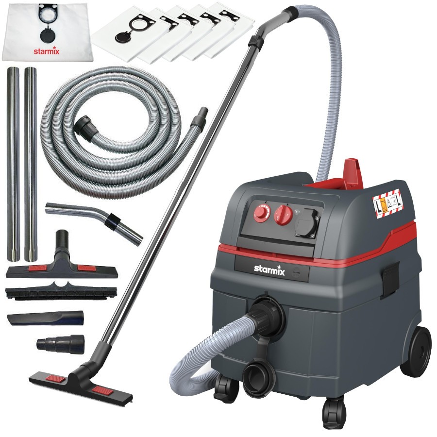 STARMIX odkurzacz przemysłowy ISC L-1625 TOP + Worki syntetyczne 5szt.