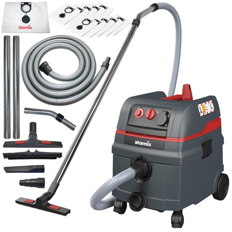 STARMIX Odkurzacz przemysłowy ISC L-1625 TOP + Worek 25-35l 10szt.