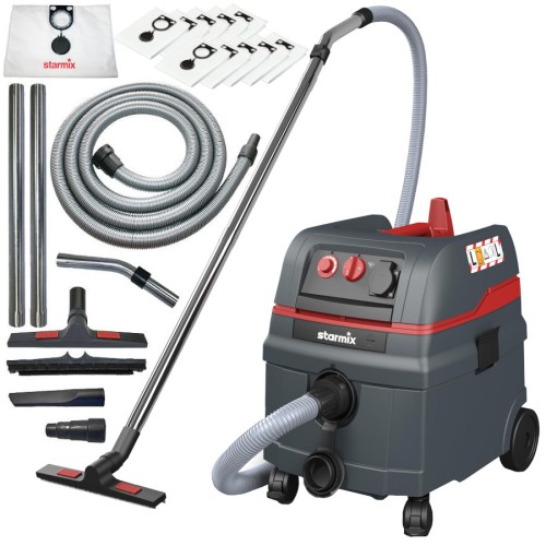 STARMIX Odkurzacz przemysłowy ISC L-1625 TOP + Worek 25-35l 10szt.