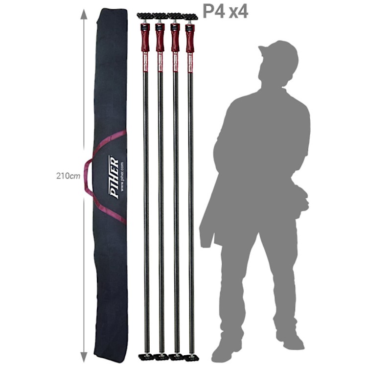 Pokrowiec na multipodpory P4 PIHER maks. pojemność