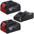 Zestaw BOSCH 2x Akumulator Bosch GBA 18V 4.0Ah + ładowarka 4,0A 14,4V/18V