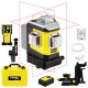 Laser 3-płaszczyznowy czerwony walizka NIVEL SYSTEM CLx3R + czujnik CLS-5