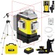 Laser 3-płaszczyznowy czerwony walizka NIVEL SYSTEM CLx3R + CLS-5 + statyw