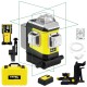 Laser 3-płaszczyznowy zielony walizka NIVEL SYSTEM CLx3G + czujnik CLS-5