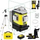 Laser 3-płaszczyznowy zielony walizka NIVEL SYSTEM CLx3G + CLS-5 + statyw