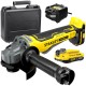 STANLEY SFMCG700 Szlifierka kątowa akumulatorowa 18V Seria V20 FatMax 2Ah ład kufer