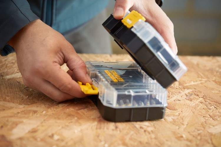 Zestaw wierteł do muru 4-8mm i bitów zastosowanie STANLEY STA88552