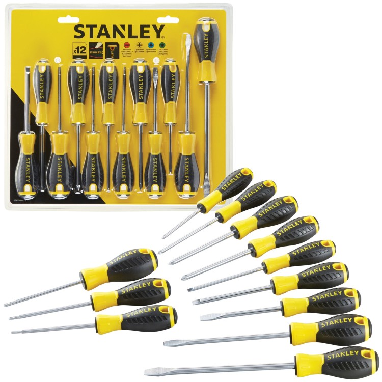 STANLEY STHT0-60212 Zestaw wkrętaków Essential Pł Ph pz Torx 12szt.