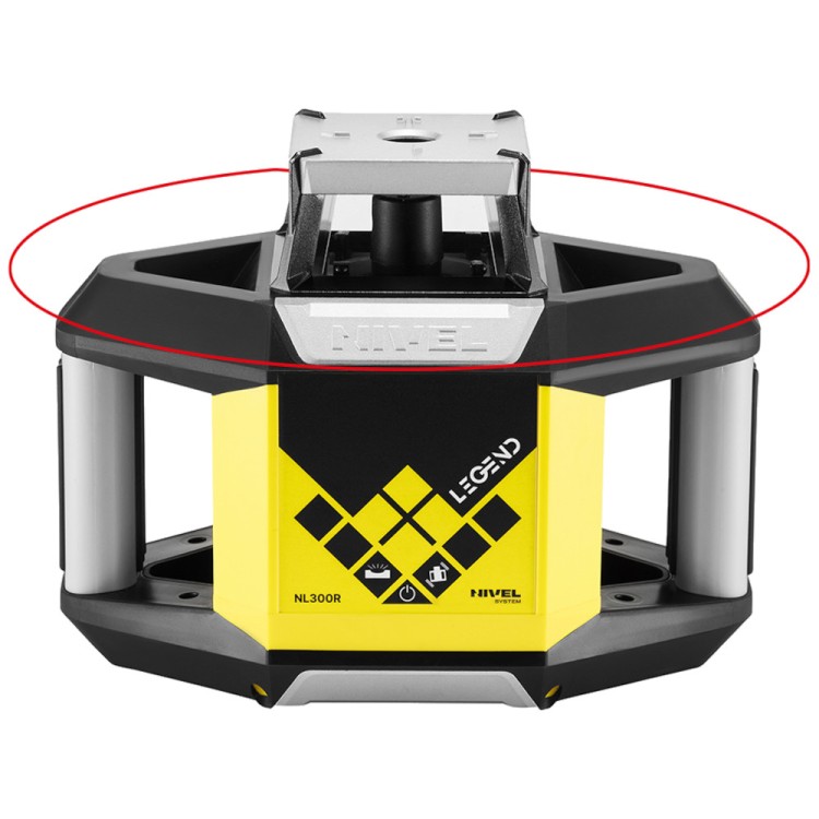 Laser obrotowy czerwony NL300R DIGITAL NIVEL SYSTEM