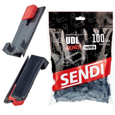 Uchwyty do listew tynkarskich noVa UDL 100szt. SENDI 01961204297