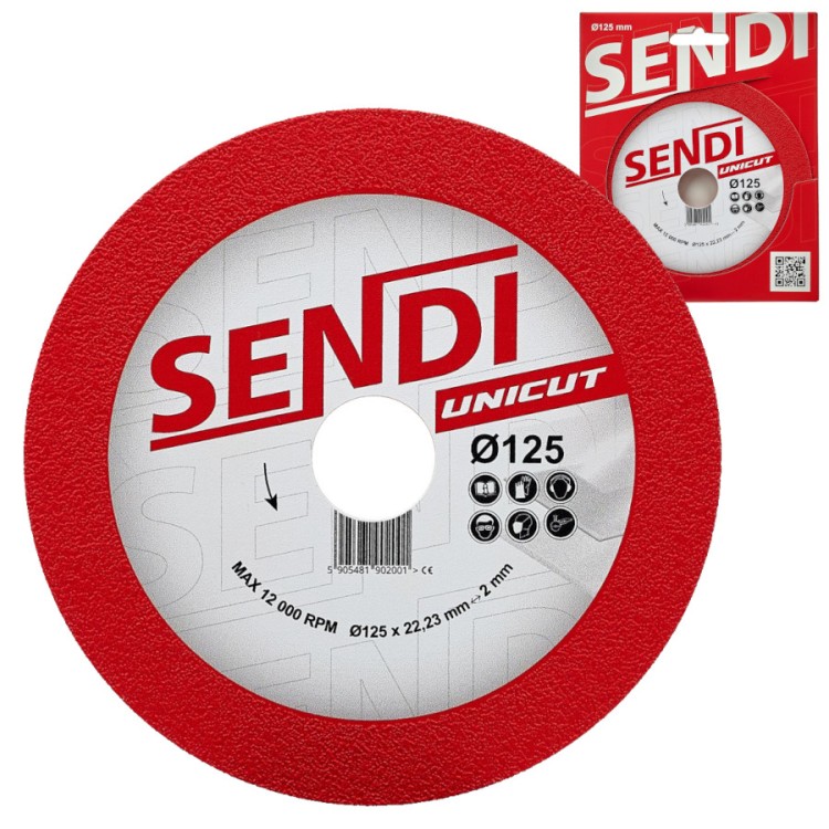 Tarcza diamentowa do gresu i szkła 125mm UNICUT SENDI 01961204618