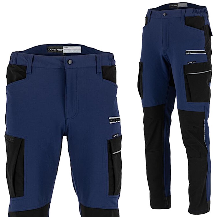 Spodnie robocze stretch slim fit Lahti Pro L40552