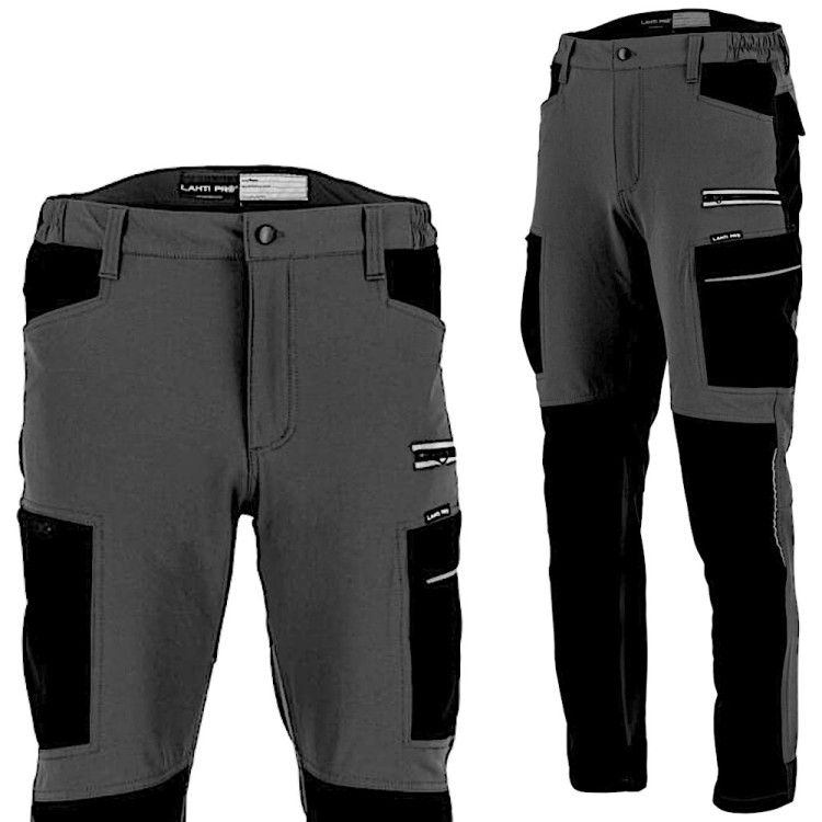 Spodnie robocze stretch slim fit Lahti Pro L40554