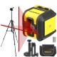 Laser krzyżowy czerwony 12m Stanley Cubix + Statyw