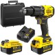 STANLEY Wiertarko Wkrętarka udarowa 18V 60Nm 2x 4,0Ah seria V20 SFMCD715M2K