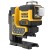 Laser krzyżowy DEWALT 18V XR 3x360° zasięg do 80 m
